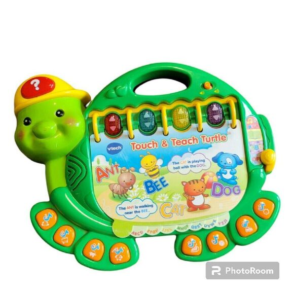 Vtech Touch and Teach Turtle - Picture 1 of 8